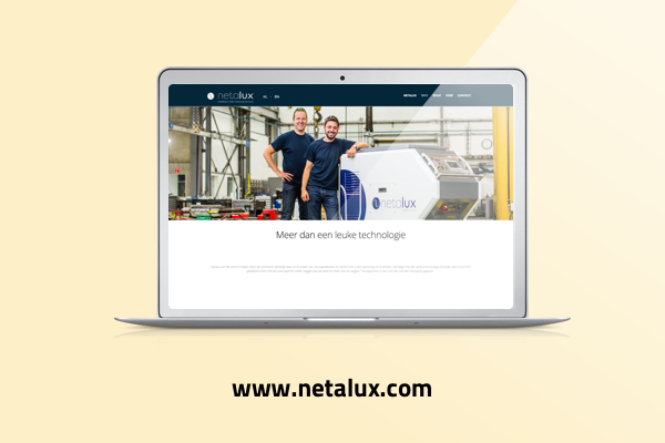 Website ontwikkeld voor Netalux